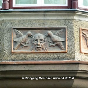 Maskaron Gumppstraße 12 Innsbruck