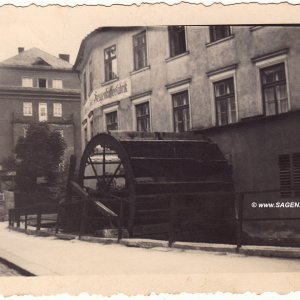 Sillkanal Mühle Innsbruck 1936