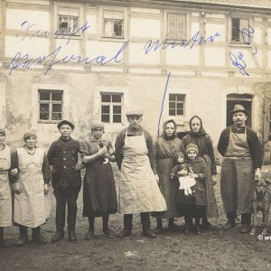 Bauernfamilie Sachsen