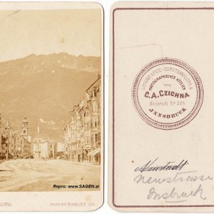 Innsbruck - das älteste Foto!