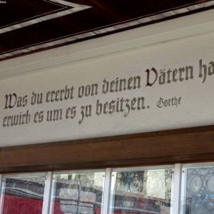 Luzern Goethe-Zitat