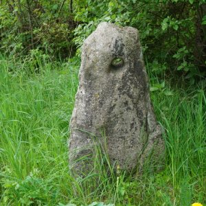 Gatterstein am Weg zum Hollerberg
