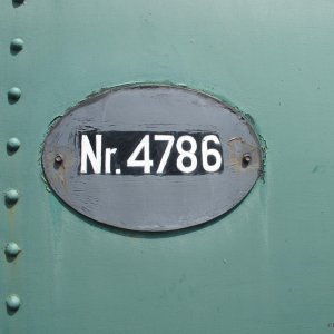 Dampflok Nr. 4786 der Zwettlerbahn