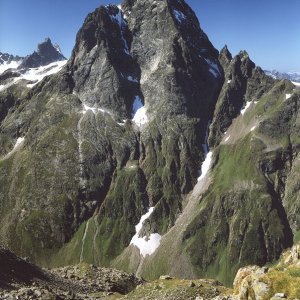 Bergspitze Tiroler Oberland