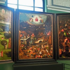 Weltgerichtstriptychon von Hieronymus Bosch (Wien)