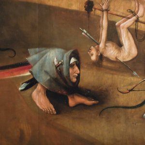 Weltgerichtstriptychon von Hieronymus Bosch - Wien