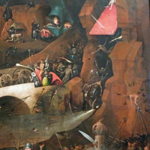 Weltgerichtstriptychon von Hieronymus Bosch - Wien