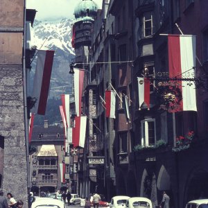 Herzog-Friedrich-Straße Innsbruck 1970