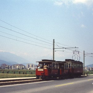 Letzte Fahrt Lokalbahn Innsbruck–Hall in Tirol