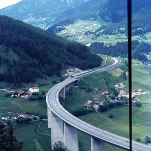 Gschnitztalbrücke von Bergeralmbahn 1971
