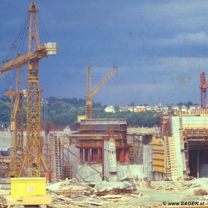 Baustelle Kraftwerk Wallsee-Mitterkirchen