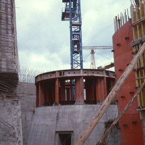 Baustelle Kraftwerk Wallsee-Mitterkirchen