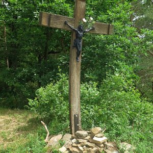 das Fassdaubenkreuz am Heiligenstein