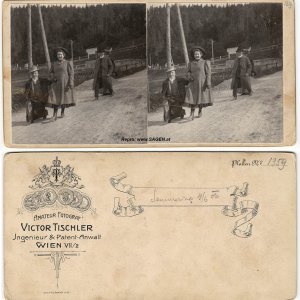 Stereo-Aufnahme, Victor Tischler Amateur Fotograf