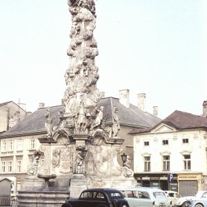 Dreifaltigkeitssäule St. Pölten 1950er-Jahre