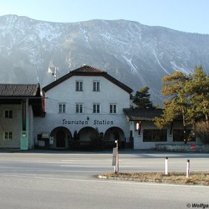 Touristen Station Ötztaler Höhe