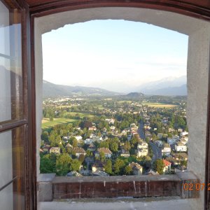 Blick von der Festung Hohensalzburg