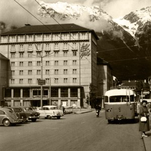 Innsbruck beim Bahnhof 1957
