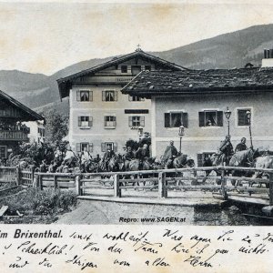 Antlassritt im Brixental um 1903