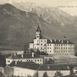 Schloss Ambras bei Innsbruck vor 1900