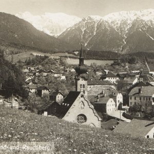 Imst mit Heiterwand und Rauchberg