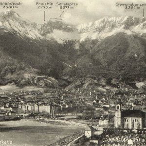 Innsbruck mit Nordkette