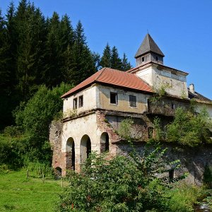 Hochofenanlage Pfannerhütte in Mosinz (Kärnten)