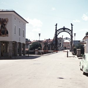 Grenze Salzachbrücke Laufen