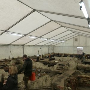 Neue Archäologische Grabungen in Hamburg. Aufstieg der Stadt bereits im Jah