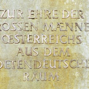 Gedenkstein der Sudetendeutschen