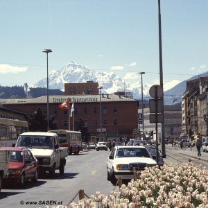 Innsbruck, Südtiroler Platz um 1991
