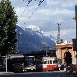 Innsbruck beim Uhrturm