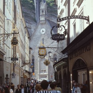 Salzburg Getreidegasse 1991
