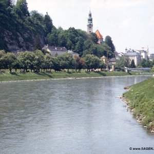 Salzburg Blick nach Mülln