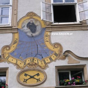 Sonnenuhr Salzburg Benediktinerstift Sankt Peter