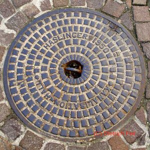 Schachtdeckel Hall in Tirol