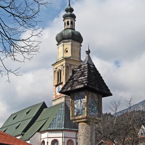 Pestsäule in Thaur, Tirol