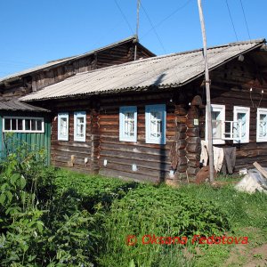 Holzhaus in Lebskoje