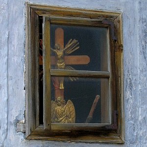 Jesus im Fenster