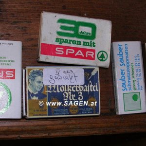 Geweihte Streichhölzer
