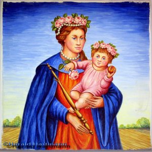 Medium 'Rosenmadonna' in der Kategorie 'Bildstöcke'