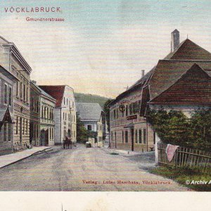 Vöcklabruck Gmundnerstrasse 1905