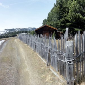 Zaun nach alter Machart