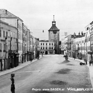 Stadtplatz Vöcklabruck 1929