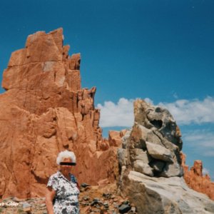 Roter Felsen, Sardinien 1995