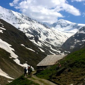 Schäferhütte im Nedertal oberalb von Vent