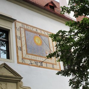 Sonnenuhr Schlosshof Scheibbs