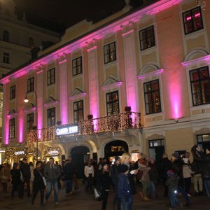 wien bei nacht.