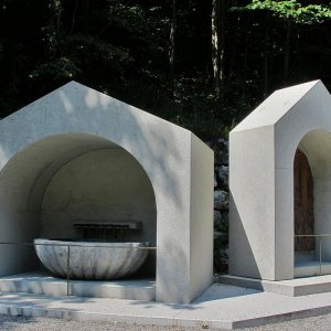 Brunnenhaus bei der Kapelle Maria Siebenbrünn in Steinbachrotte