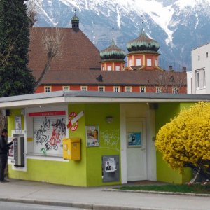 Medium 'Kiosk in Innsbruck, Wilten' in der Kategorie 'Kiosk, Trafik und Zeitungsstand, Würstelstand'